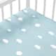 Lençol Berço com Elástico Nuvem Céu Azul - imagem 1