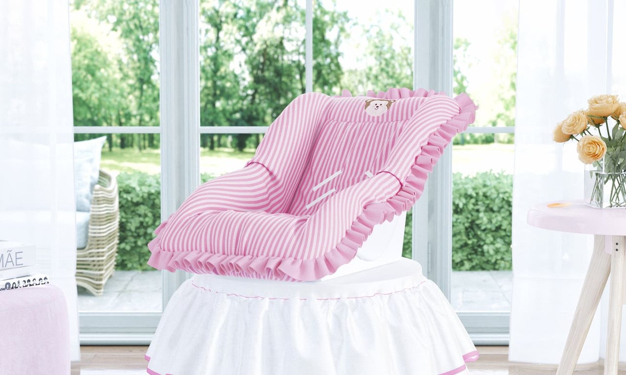 Capa para Bebê Conforto Amiguinho Macaco — vista alternativa