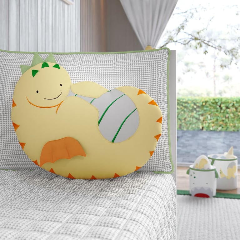 Almofada Amiguinho Dino Lelo 33cm