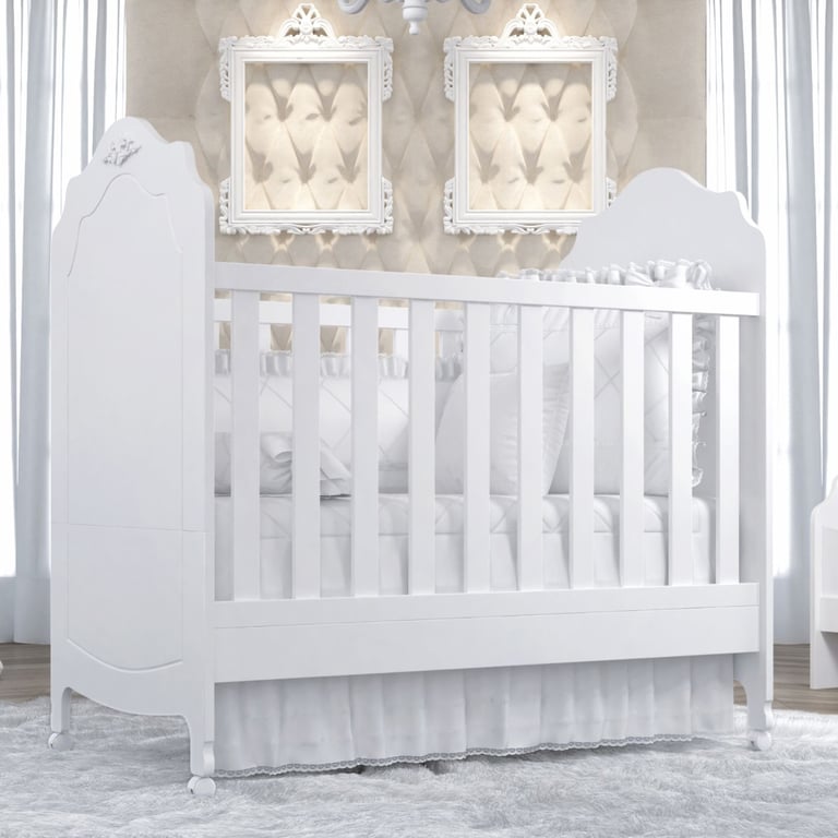 Berço Americano Branco Provençal