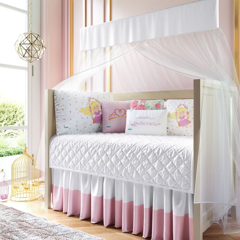 Kit Berço Trança Princesinha Luna — vista alternativa