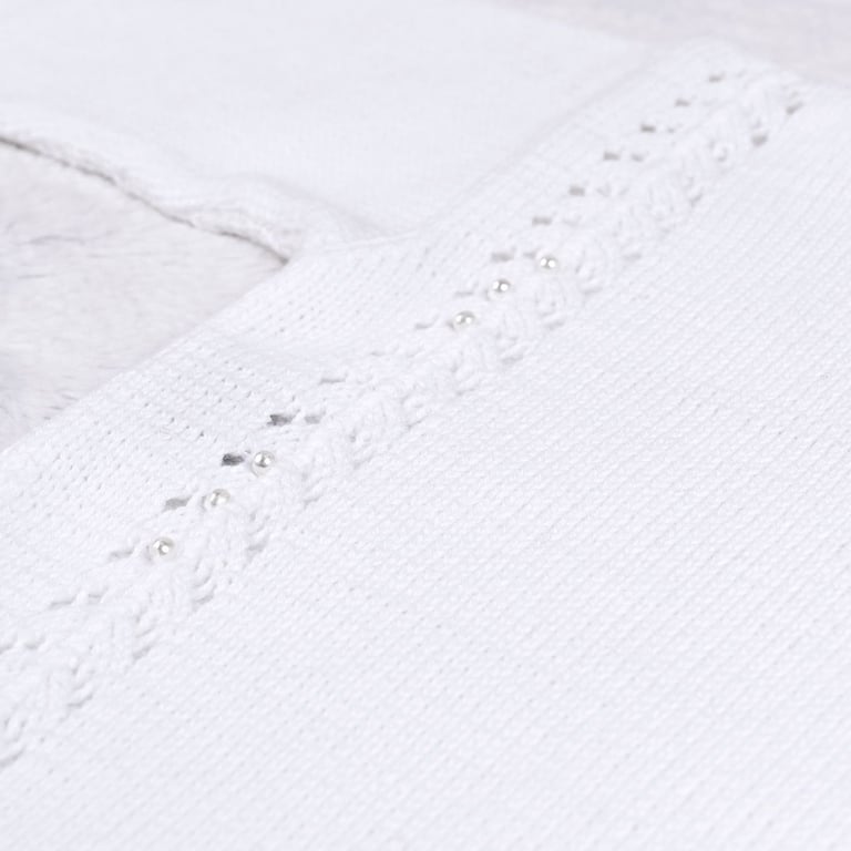 Macacão Tricot Espinha de Peixe com Pérola Amarelo