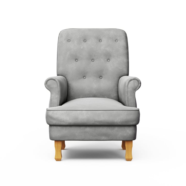 Poltrona Amamentação Laura Balanço Areia + Puff — vista alternativa