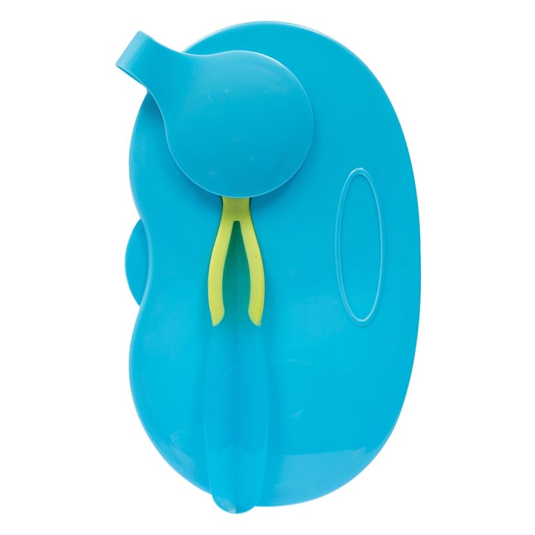 Kit Refeição com Divisória Azul