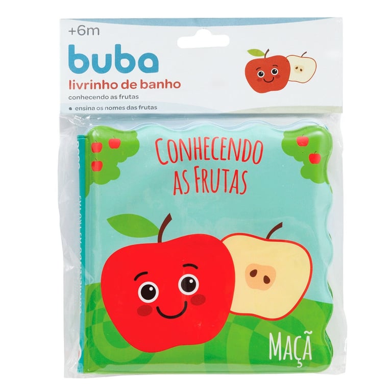 Livro de Banho Conhecendo as Frutas — vista alternativa