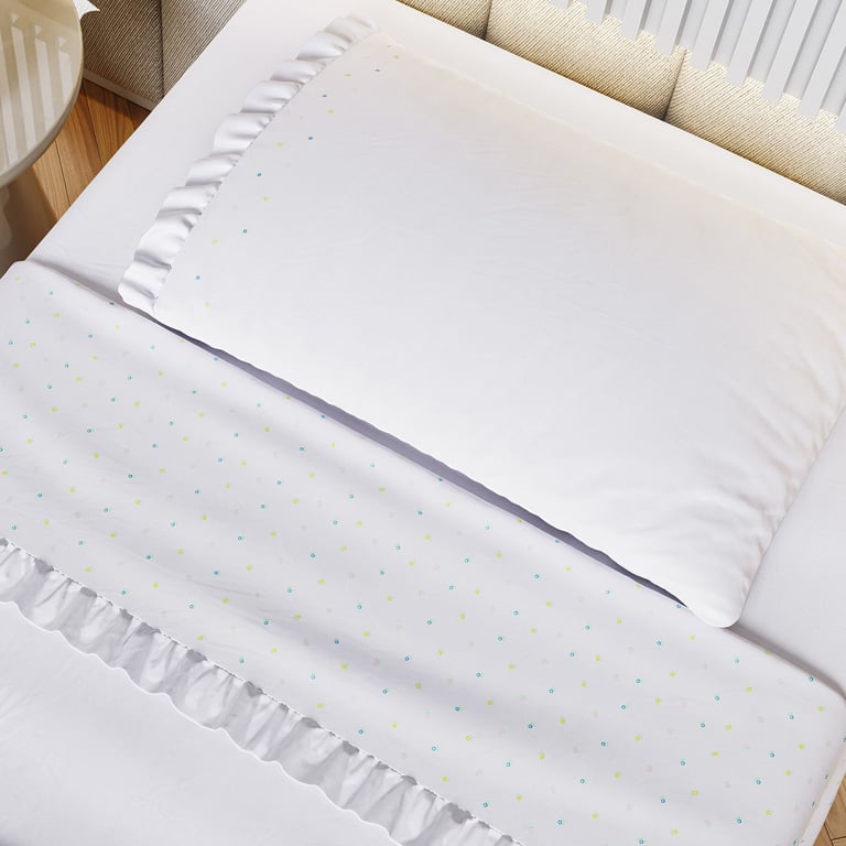 Jogo de Lençol Cama Maternidade Garden Print