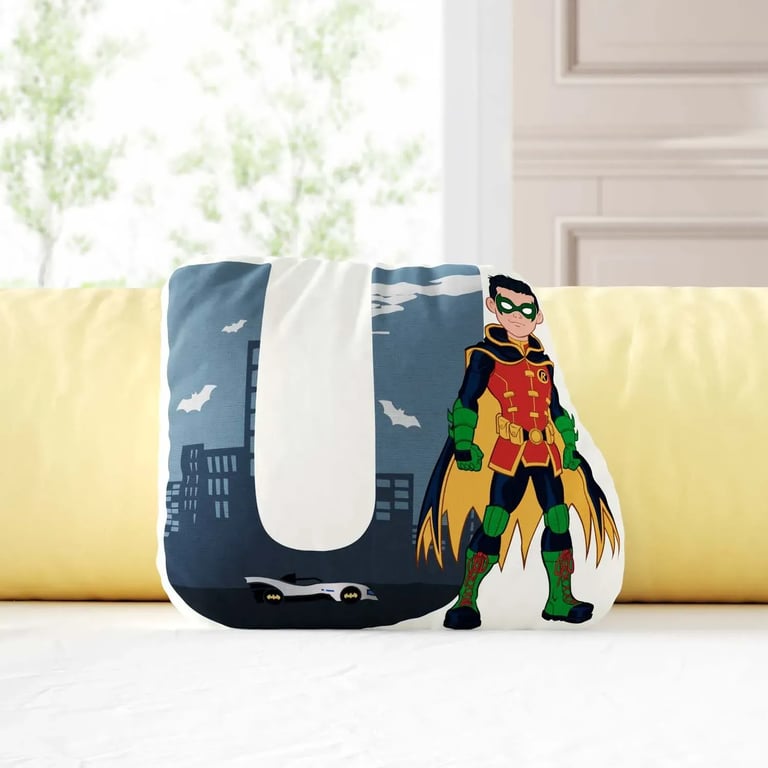 Almofadas Batman Alfabeto U