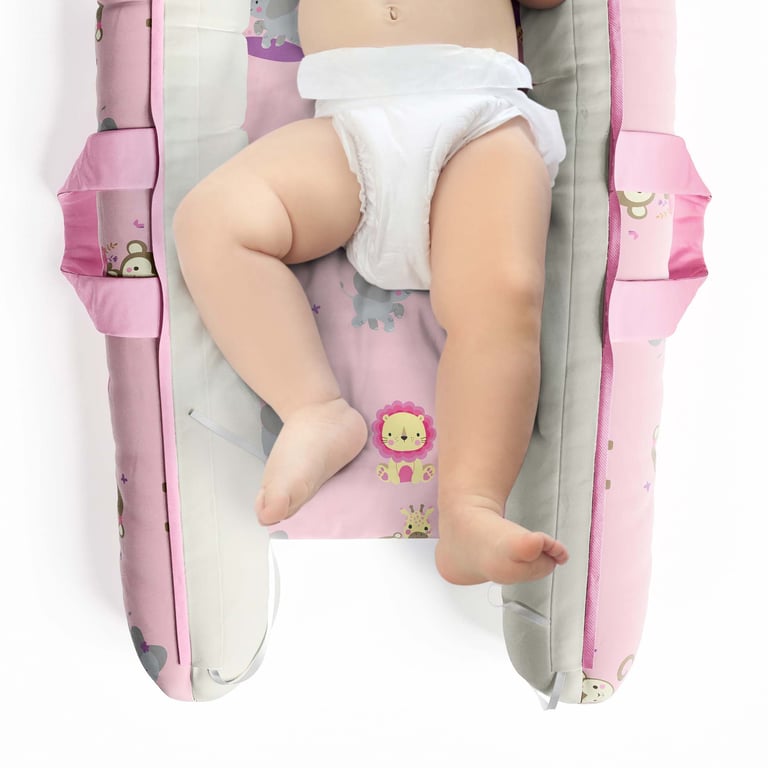 Ninho para Bebê Redutor de Berço Leão Selva Baby 80cm