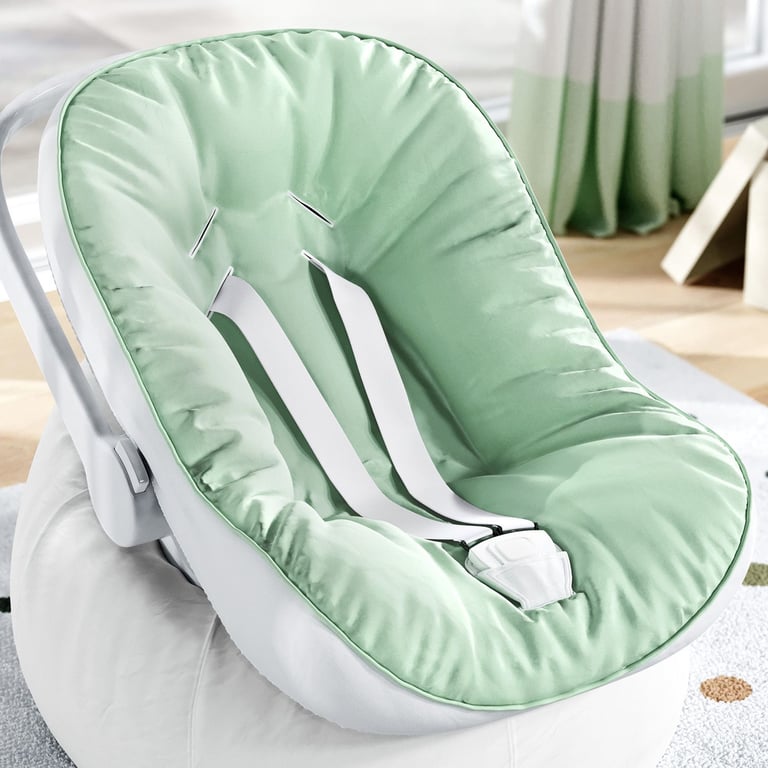 Capa de Bebê Conforto com Protetor de Cinto Verde