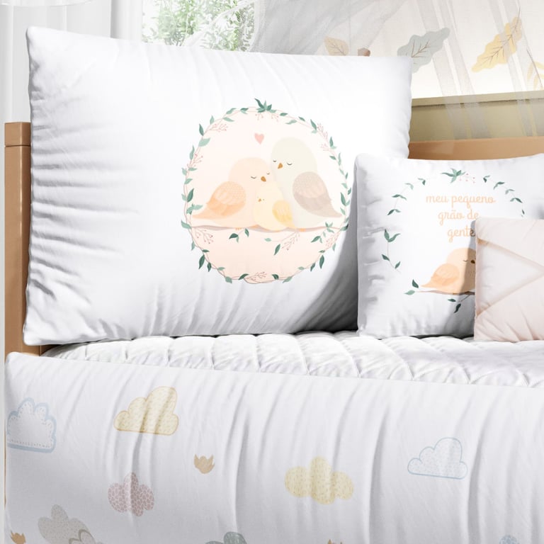 Kit Berço Família Passarinho