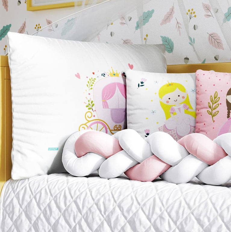 Kit Berço Trança Carruagem Encantada