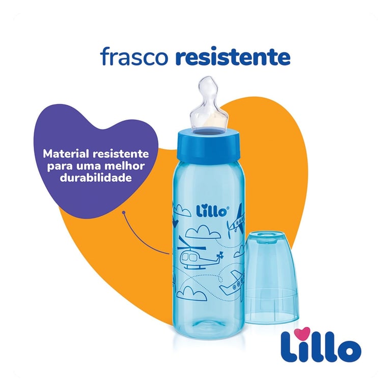 Mamadeira Divertida Azul 240ml — vista alternativa