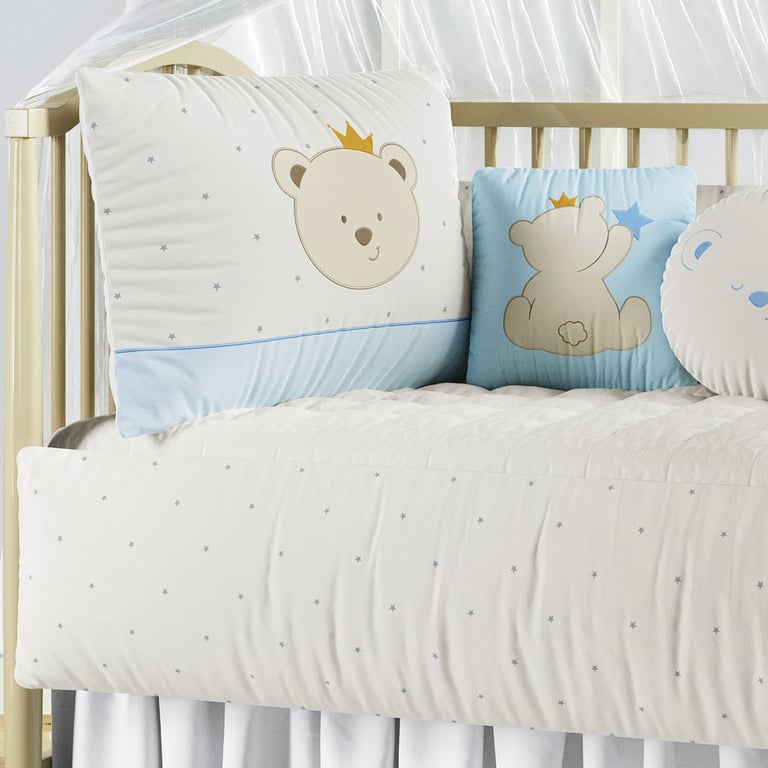 Kit Berço Urso com Coroa — vista alternativa