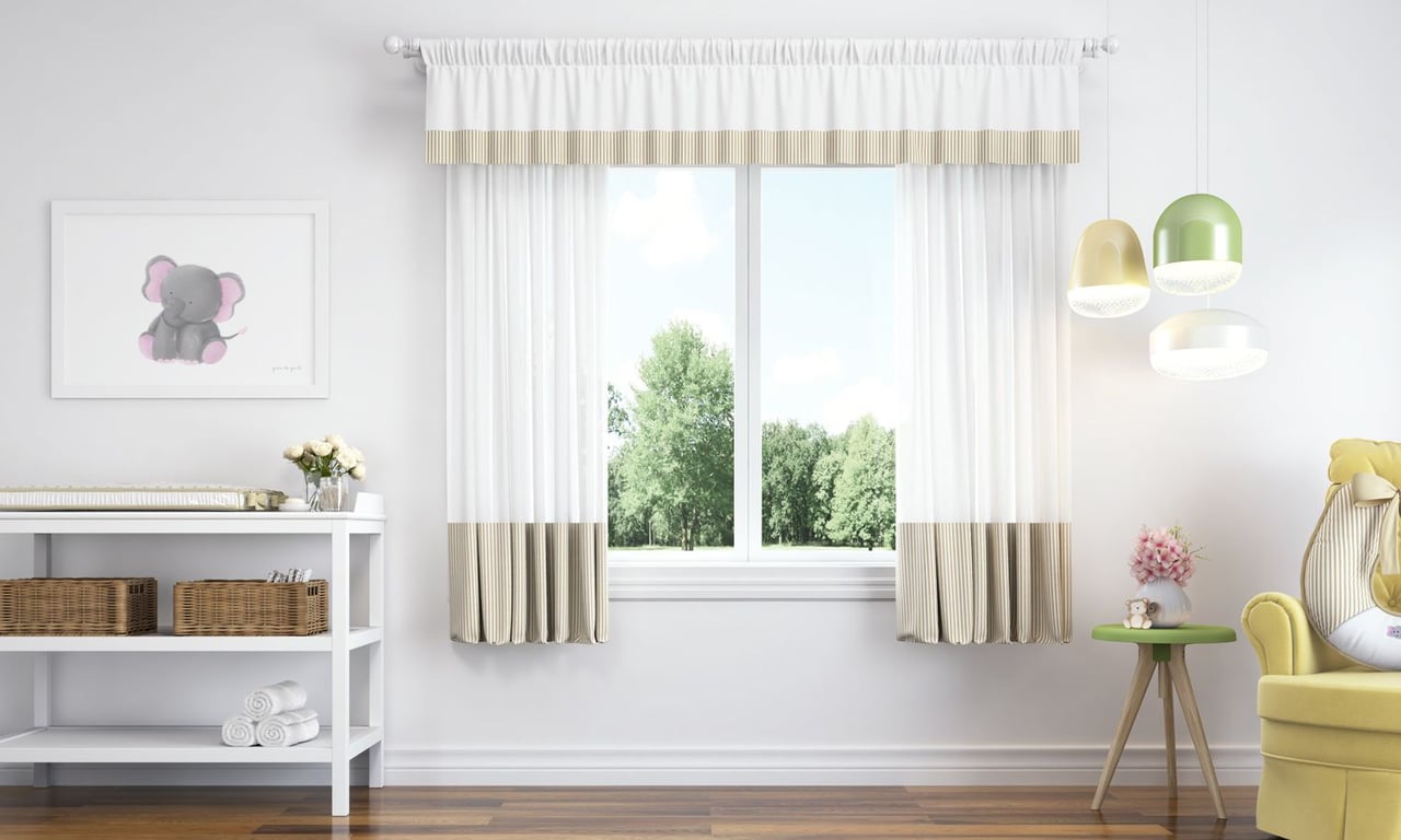 Cortina Amiguinhos Safári 1,50m