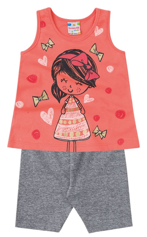 Conjunto Curto Bebê Shorts