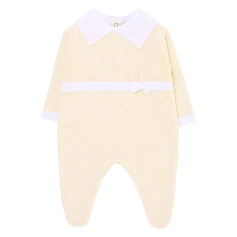 Saída Maternidade Din Don com Laço Amarelo