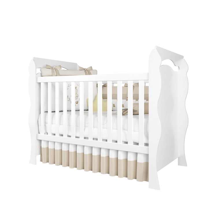 Berço Americano Branco Julie — vista alternativa