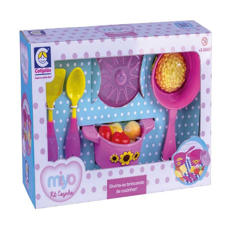 Kit Cozinha de Brinquedo Miyo