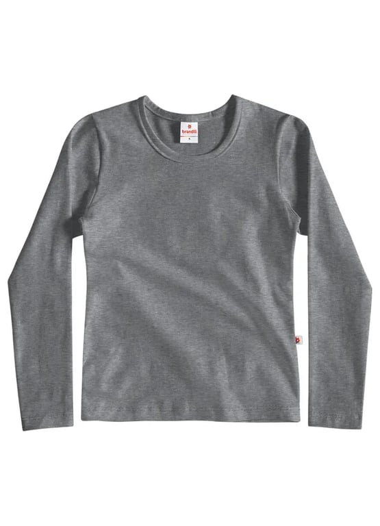 Camiseta Polo Manga Longa Bebê Básica M