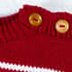 Casaquinho Tricot Listra Vermelho e Azul Marinho - imagem 1