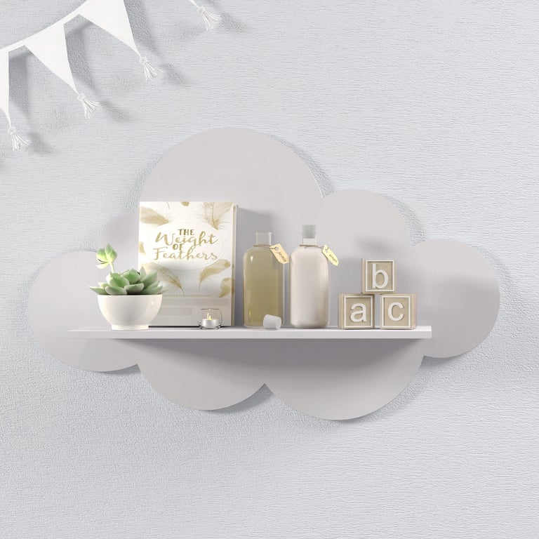 Prateleira Nuvem Rosa G