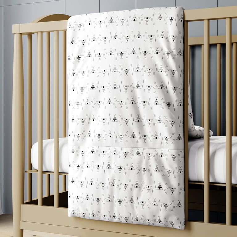 Edredom de Berço Cabana Escandinava