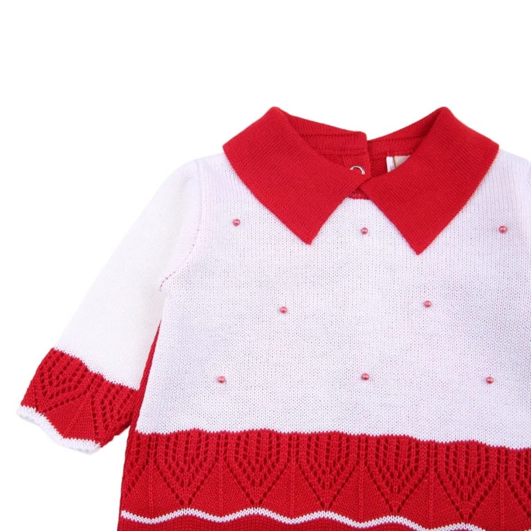 Saída Maternidade Din Don Pala com Pérolas — vista alternativa