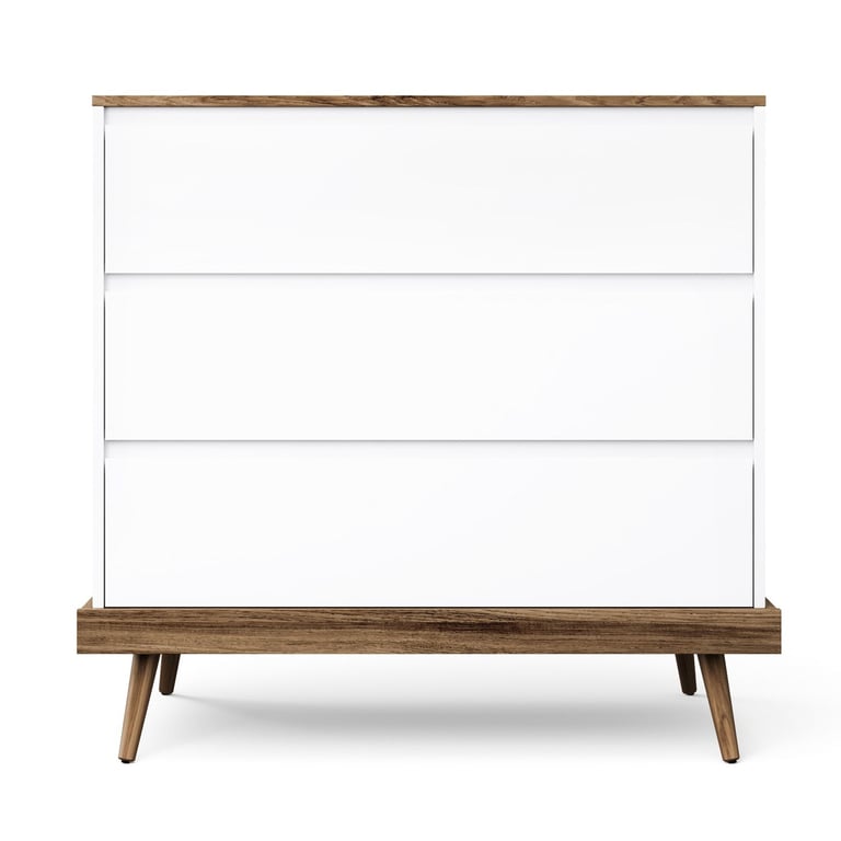 Cômoda Infantil Branco Retrô Canção de Ninar — vista alternativa