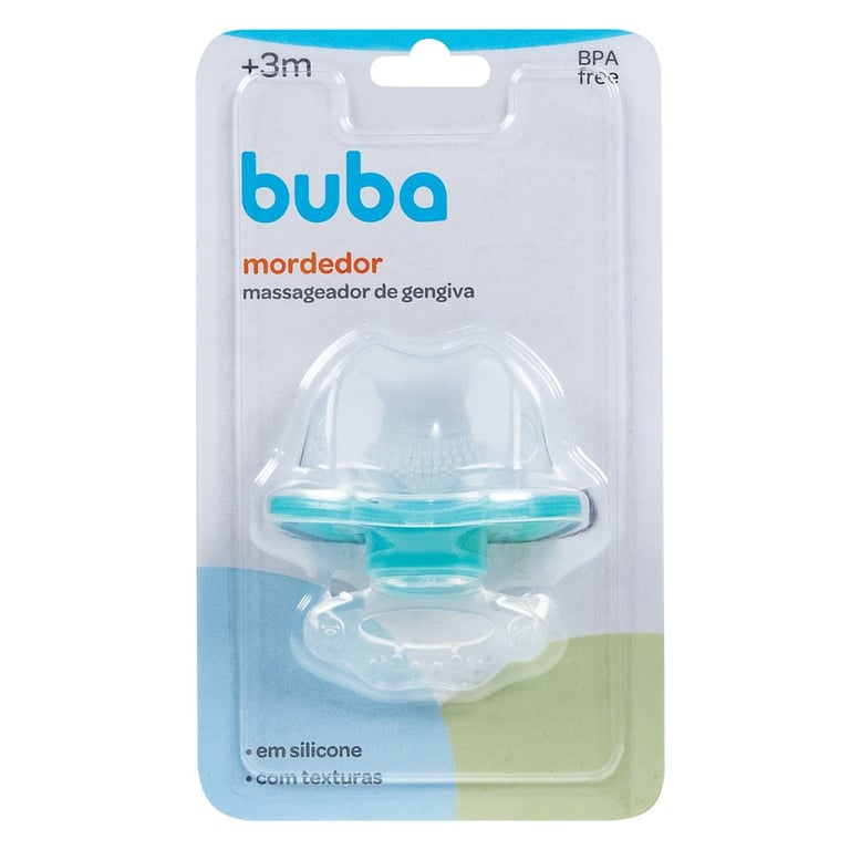 Mordedor com Massageador Azul e Verde — vista alternativa