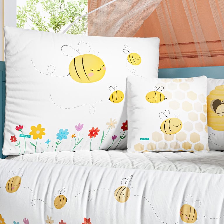 Kit Berço Abelhinhas no Jardim