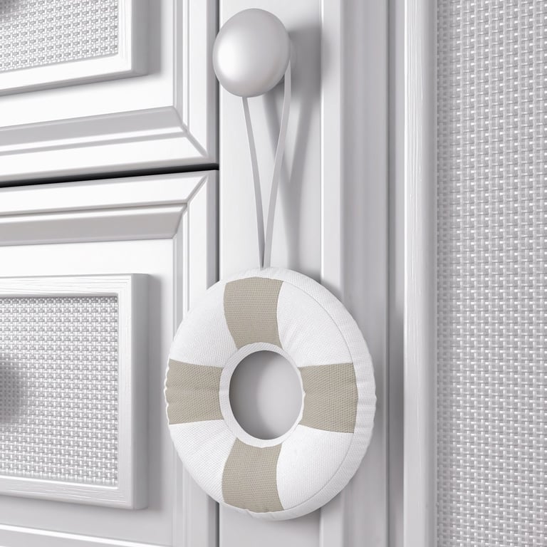 Enfeite para Puxador Bóia Urso Marinheiro Azul