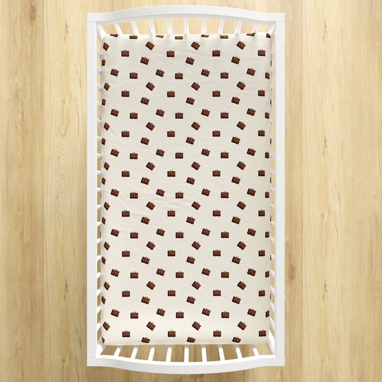 Lençol Berço com Elástico Mala de Viagem — vista alternativa