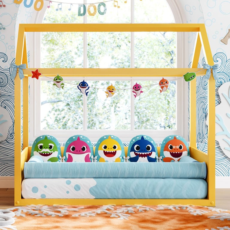 Varal Decorativo Baby Shark 2,20m — vista alternativa