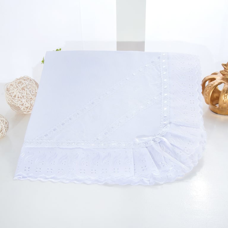 Manta Mariana Branca 86cm