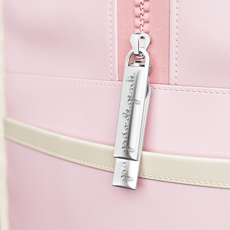 Mala Maternidade Amiguinho Leão Branco 48cm — vista alternativa