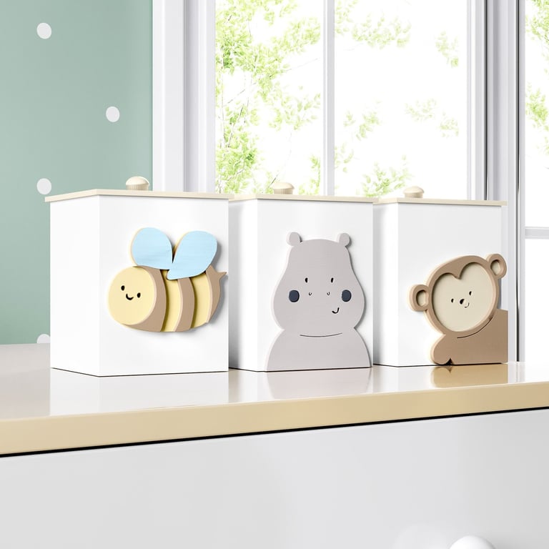 Jogo de Potes Arca dos Bichinhos