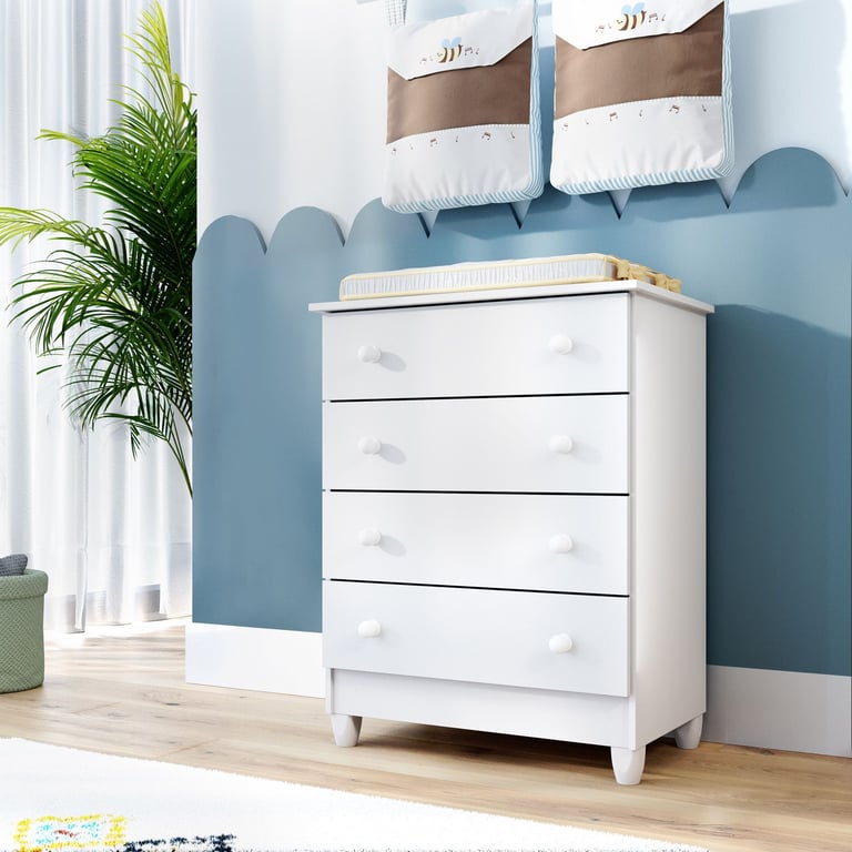 Cômoda Infantil Branco Meli