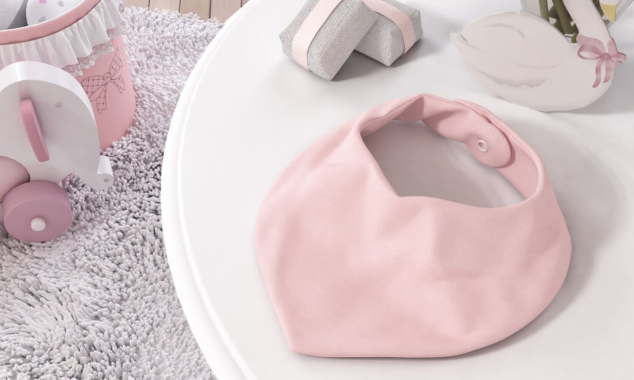Babador Bandana Rosa