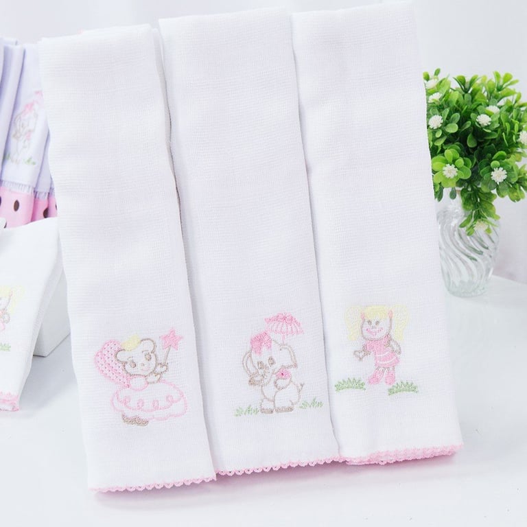 Jogo de Fraldas de Ombro com 3 Minha Princesa