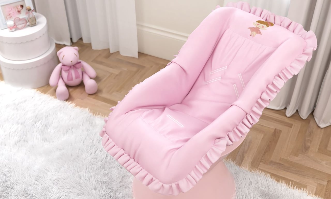 Capa de Bebê Conforto Pequena Bailarina — vista alternativa