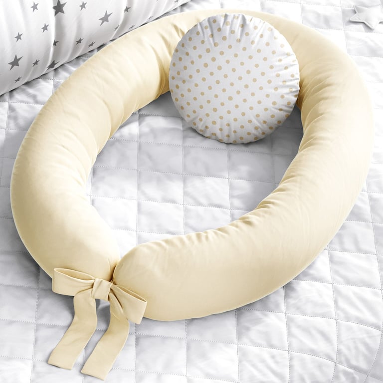 Almofada Mami Protetora 3 em 1 Amarelo 2m