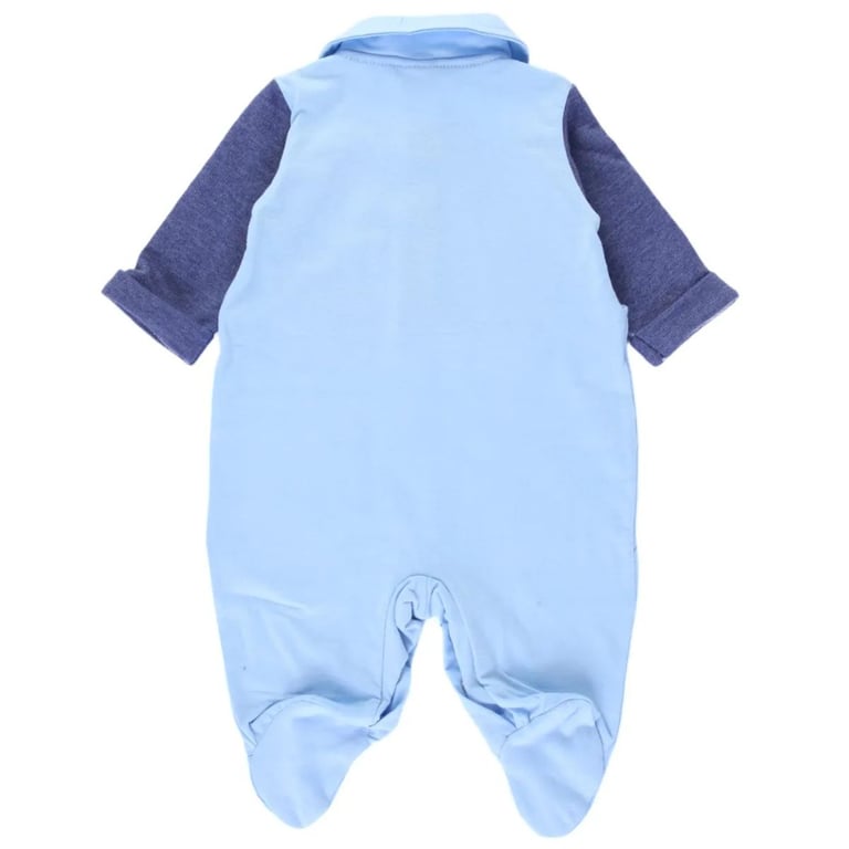 Saída De Maternidade Baby Gijo Jardineira Sea Captain — vista alternativa