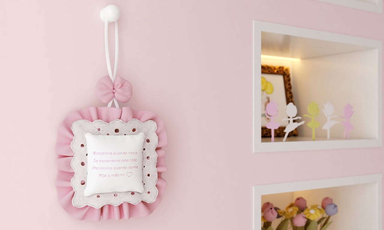 Medalhão Maternidade Alice Rosa