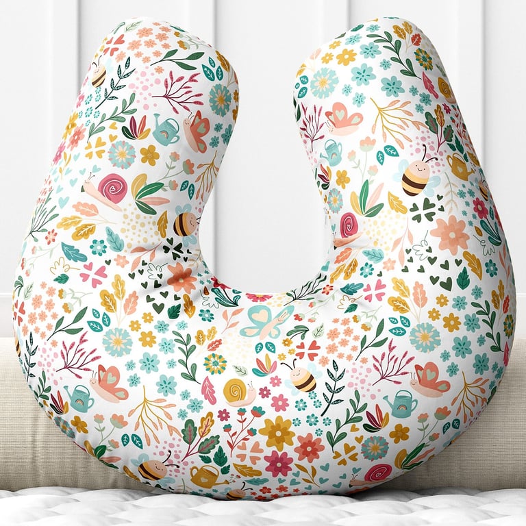 Almofada Amamentação Jardim Encantado