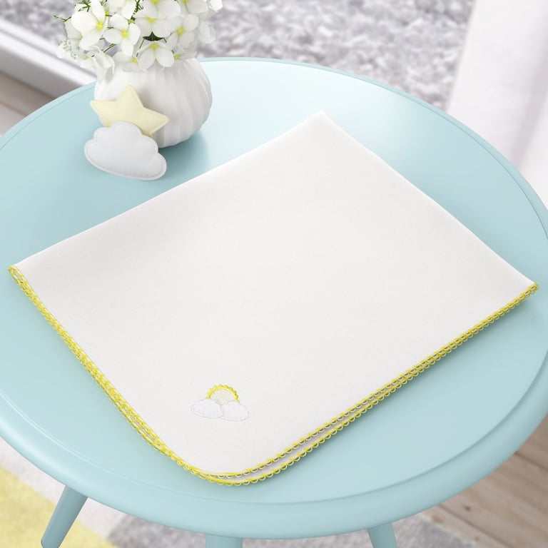 Cueiro Sol na Nuvem de Algodão Azul Marinho