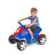 Quadriciclo Elétrico Infantil Army Rangers Azul - imagem 2