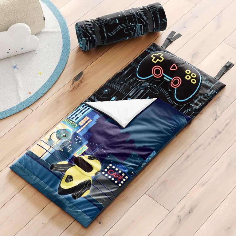 Saco de Dormir Infantil Gamer 1,60m
