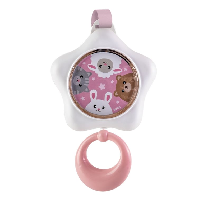 Estrelinha Musical Rosa