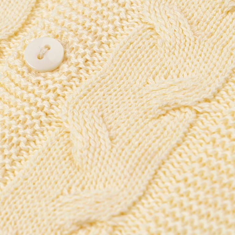 Saída Maternidade Tricot Elegante Vermelho 03 Peças — vista alternativa