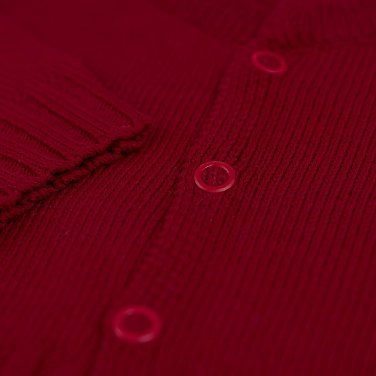 Casaquinho Tricot Básico Vermelho